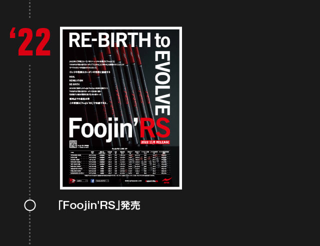 「Foojin'RS」発売